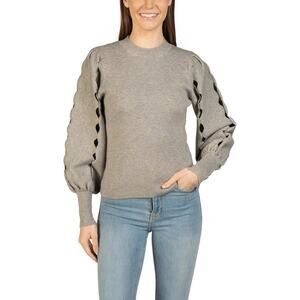 Love Token Ophelia Cut Sleeve Sweater, Black, NEW,  Size S